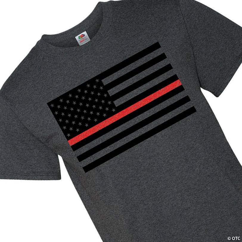 Thin Red Line Adults T-Shirt