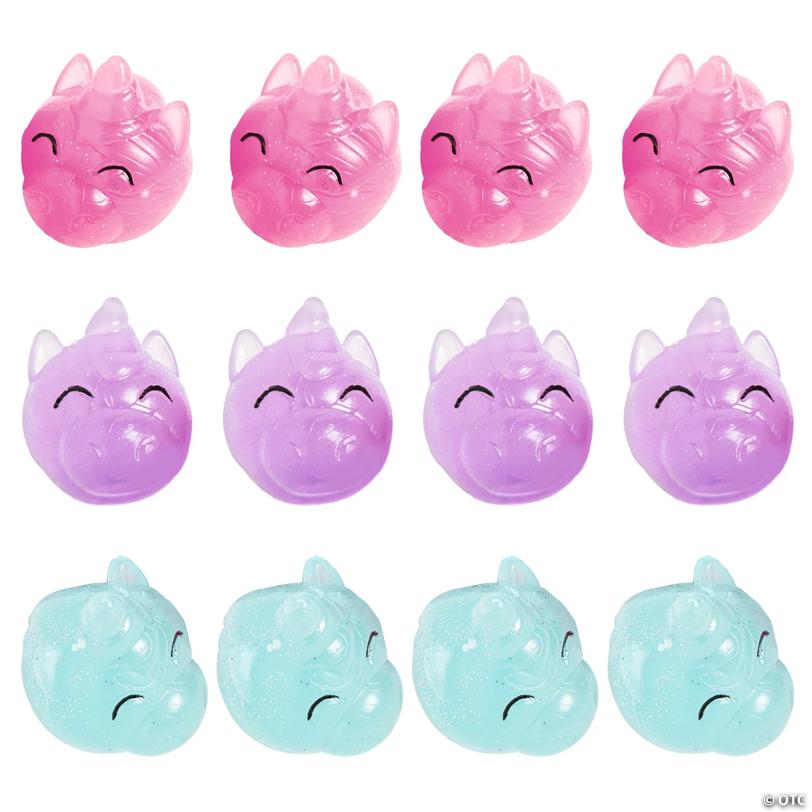 Unicorn Bouncy Balls - 12 Pc.