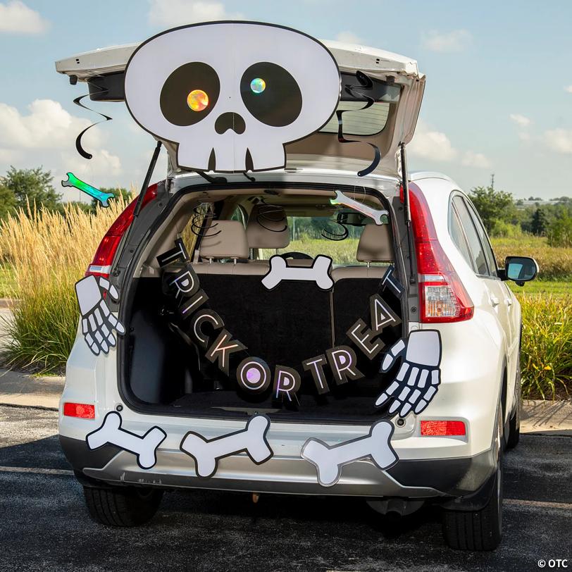 Value Skeleton Trunk-or-Treat Decorating Kit - 21 Pc.