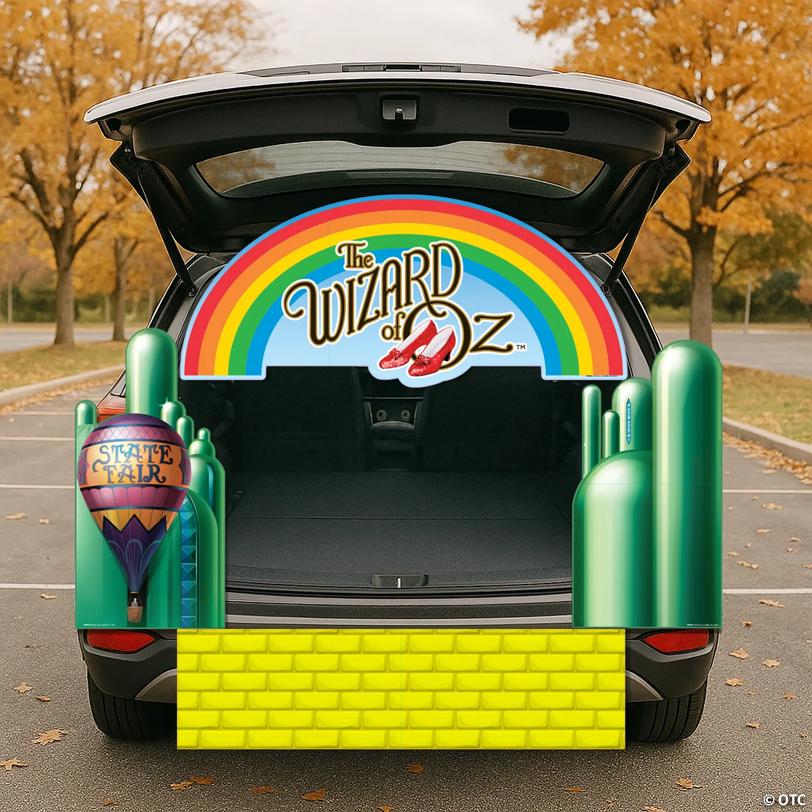 Value The Wizard of Oz™ Halloween Trunk-or-Treat Decorating Kit - 4 Pc.