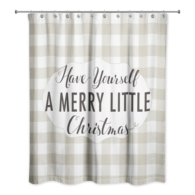 Vermont Striped Shower Curtain