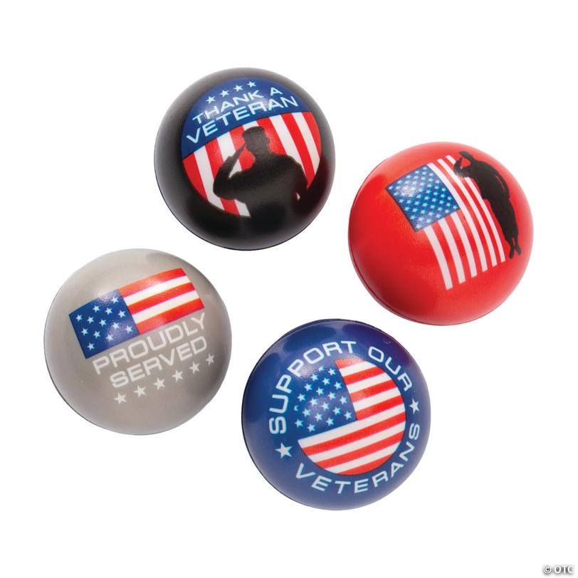 Veteran Stress Balls - 12 Pc.
