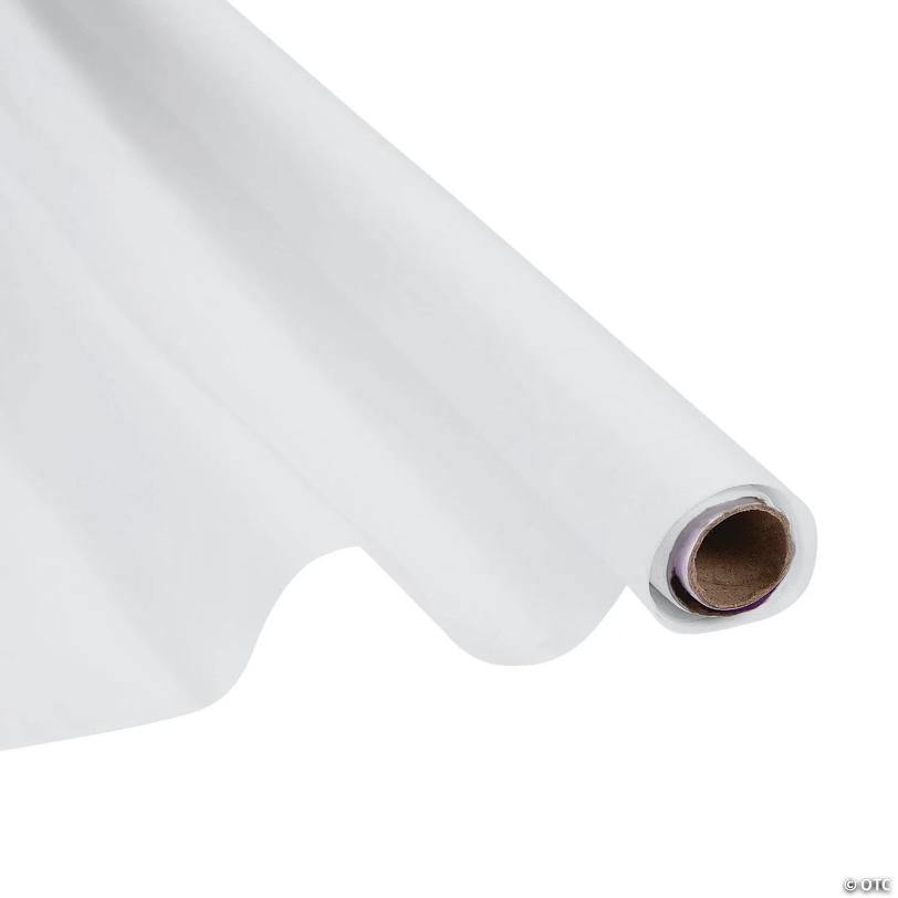 White Voile Sheer Fabric Roll | USA Decoration®