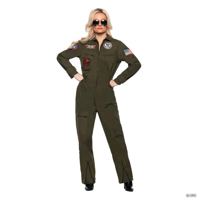 Women's Navy Top Gun Jumpsuit