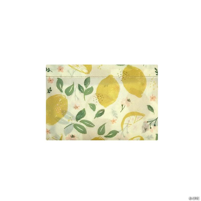 Wrapables Large Nylon Reusable Shopping Bag, Lemons