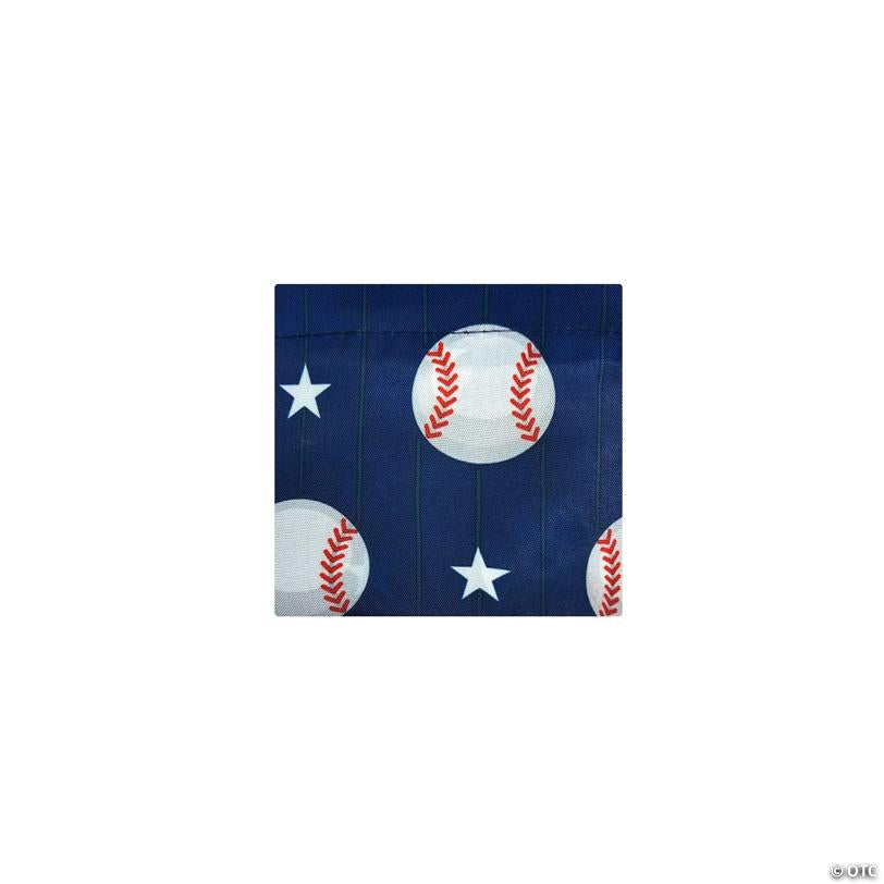 Wrapables Medium Nylon Reusable Shopping Bags (Set of 2), Baseball
