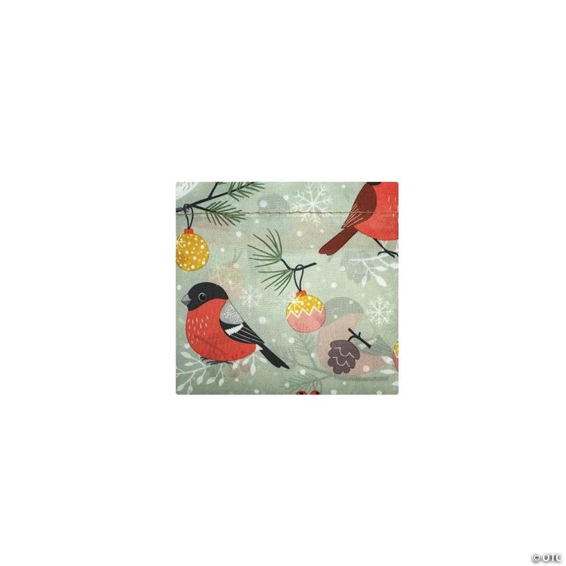 Wrapables Medium Nylon Reusable Shopping Bags (Set of 2), Cardinals