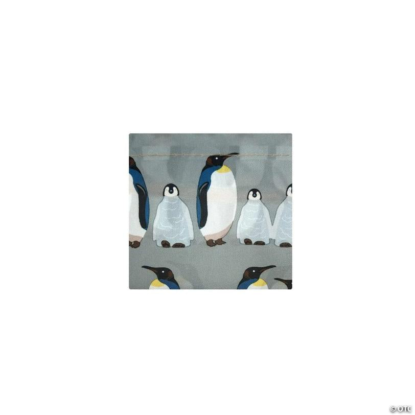 Wrapables Medium Nylon Reusable Shopping Bags (Set of 2), Penguins