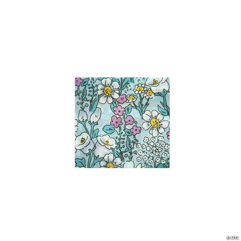 Wrapables Medium Nylon Reusable Shopping Bags (Set of 2), Spring Flora