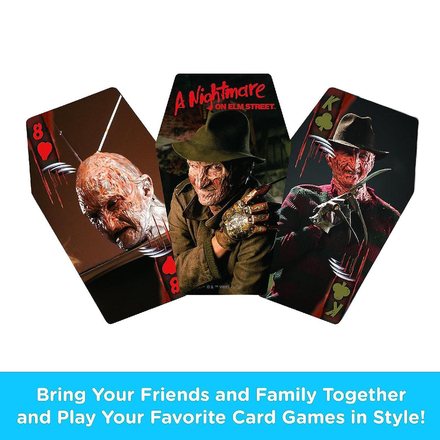 A Nightmare on Elm Street Coffin Shaped Playing Cards | USA Decoration®