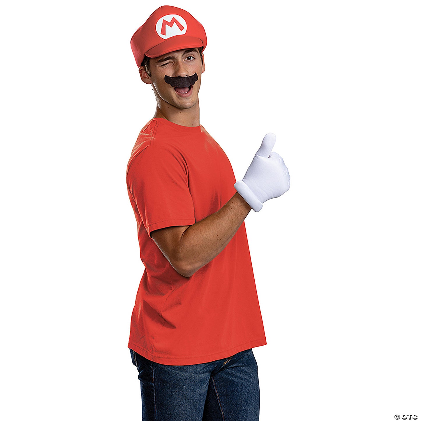 Adults Classic Elevated Super Mario Bros™ Mario Costume Accessory Kit | USA Decoration®