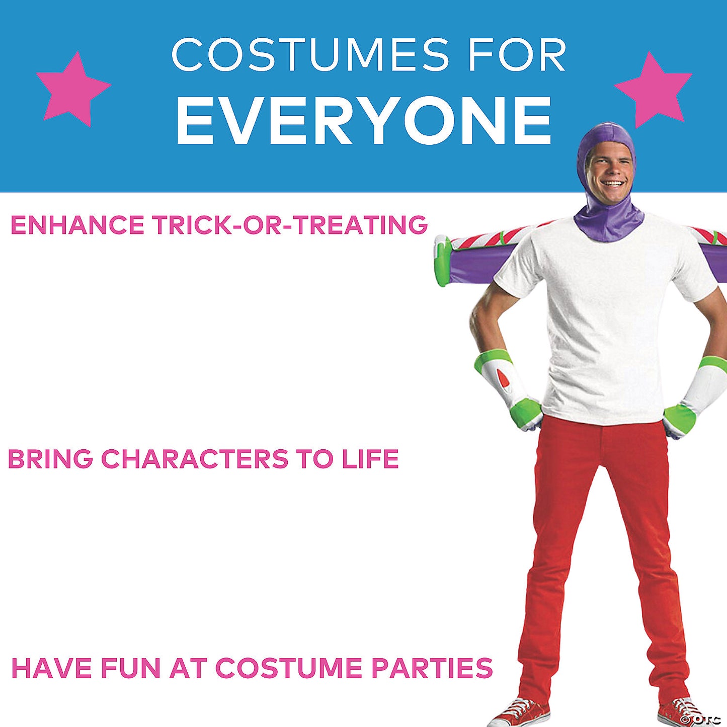 Adults Disney's Toy Story Buzz Lightyear Costume Accessory Kit - 4 Pc. | USA Decoration®