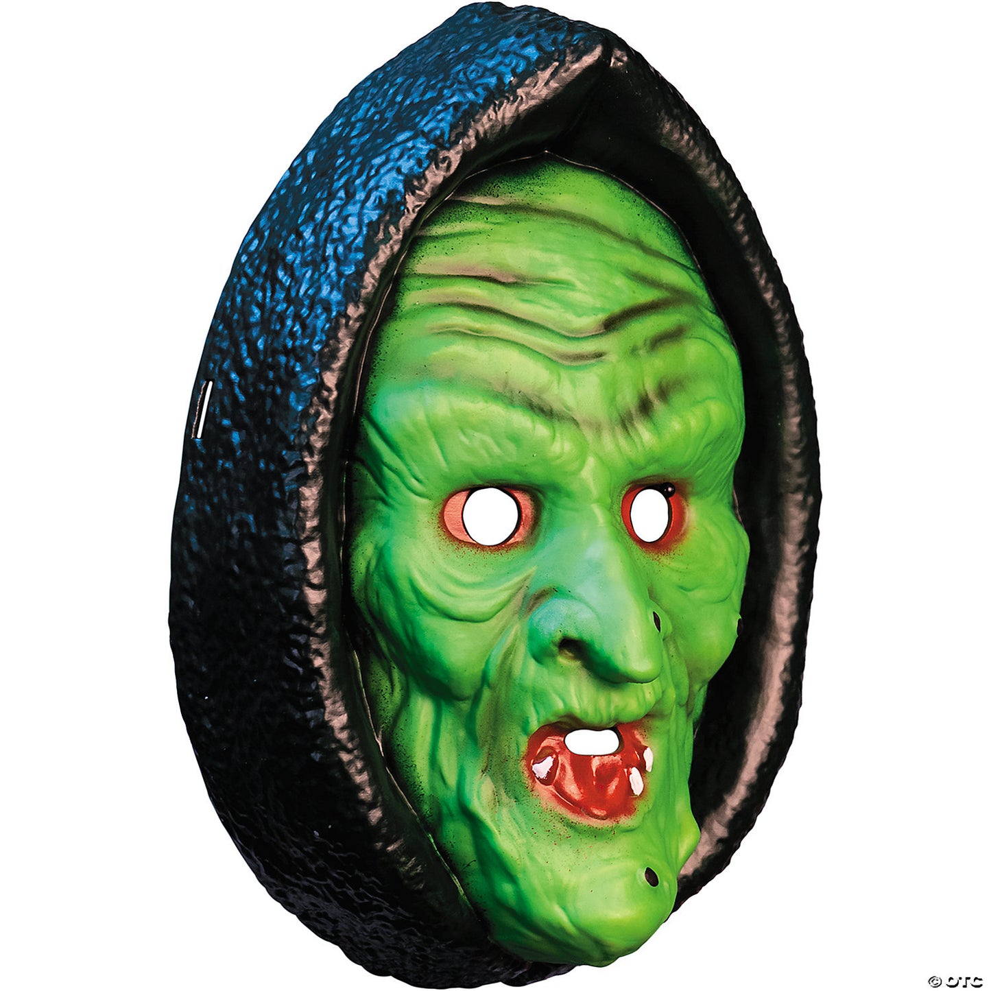 Adults Don Post Studios™ Witch Face Injection Molded Plastic Mask - One Size | USA Decoration®