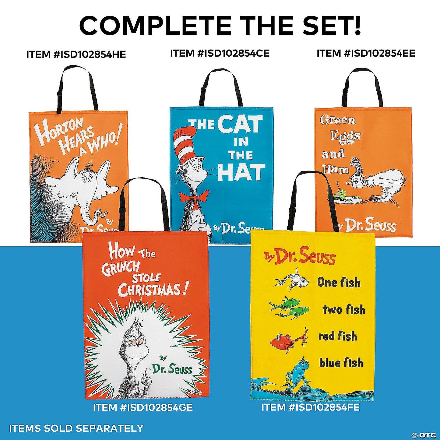 Adults QUIK CHANGE™ Dr. Seuss™ Fox in Socks™ Book Cover Costume - One Size | USA Decoration®