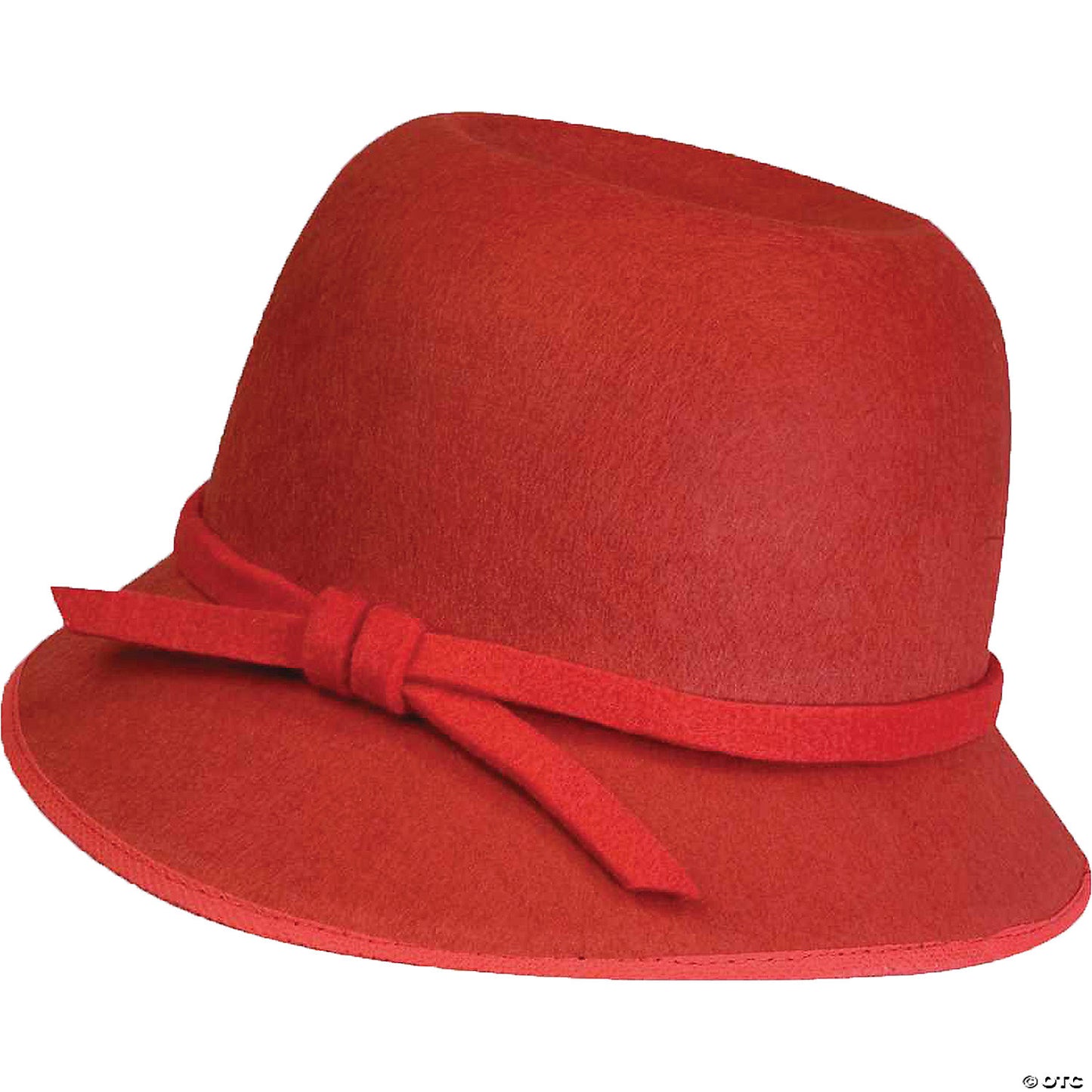 Adults Red Felt Cloche Hat | USA Decoration®