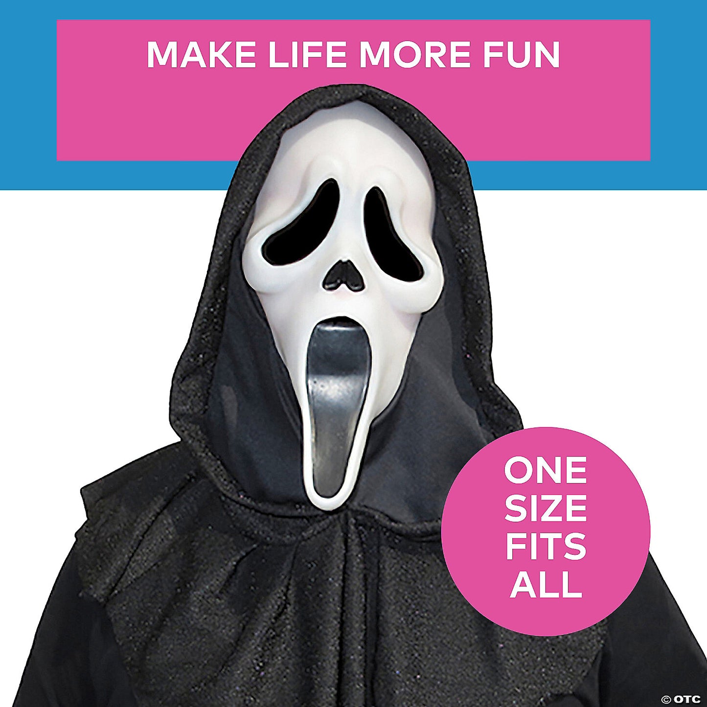 Adults Scream™ 25th Anniversary Ghost Face Mask Costume Accessory | USA Decoration®