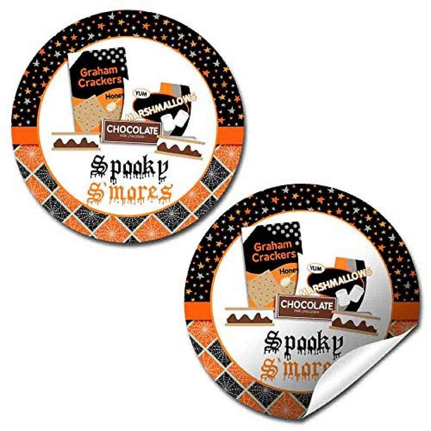 AmandaCreation Spooky S'more Envelope Seals 40pc. | USA Decoration®