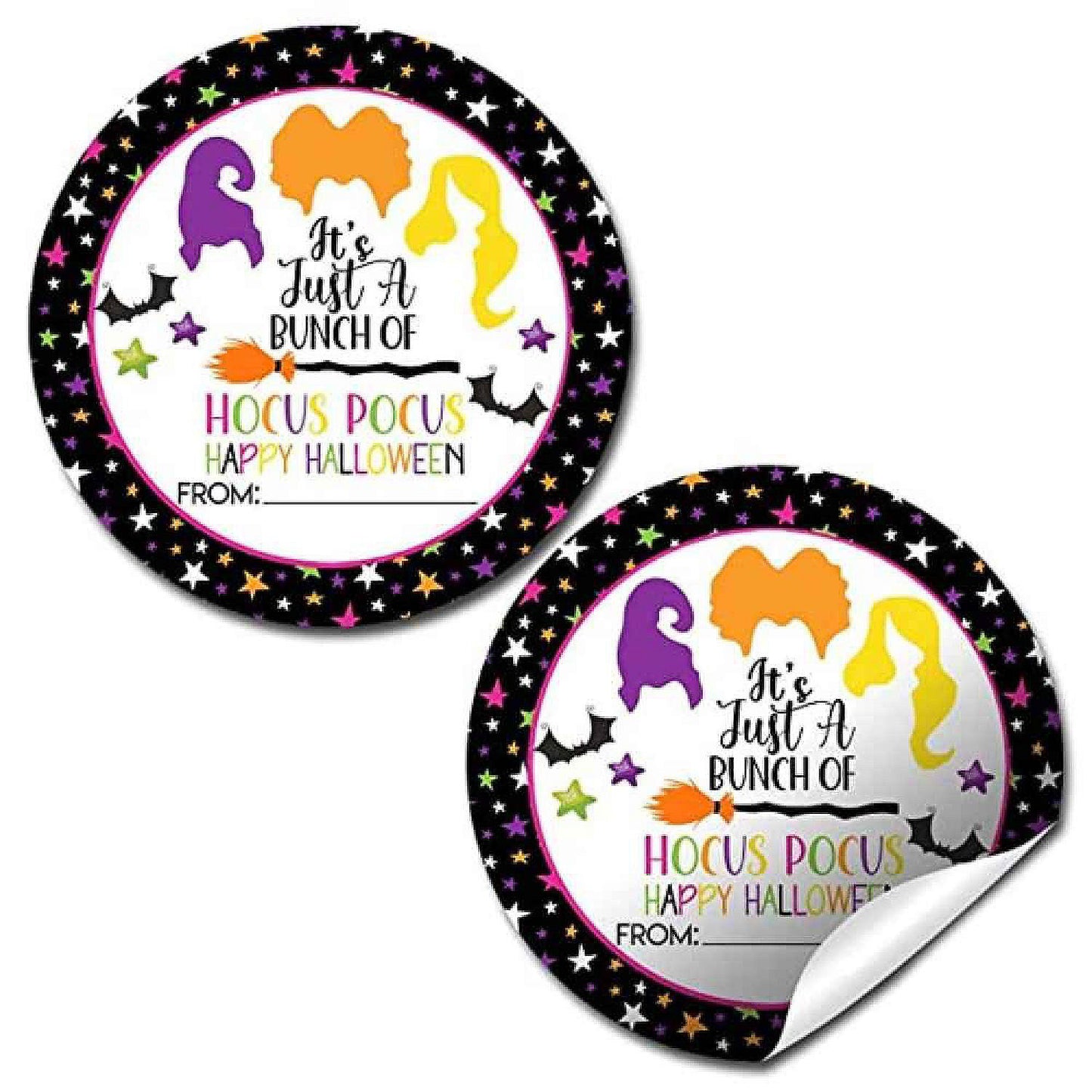 AmandaCreation Trio of Witches Envelope Seals 40pc. | USA Decoration®