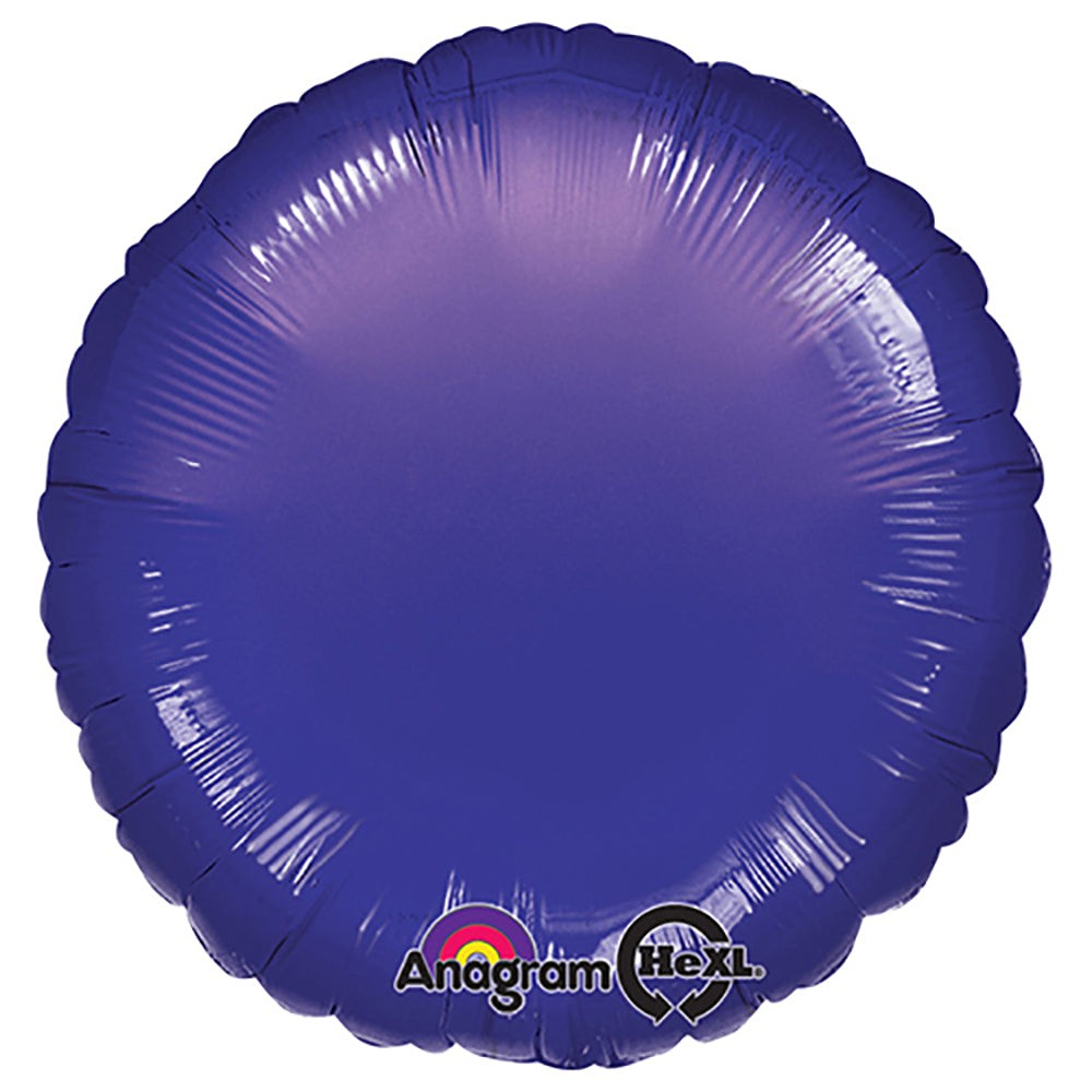 18 inch CIRCLE - METALLIC PURPLE | USA Decoration®