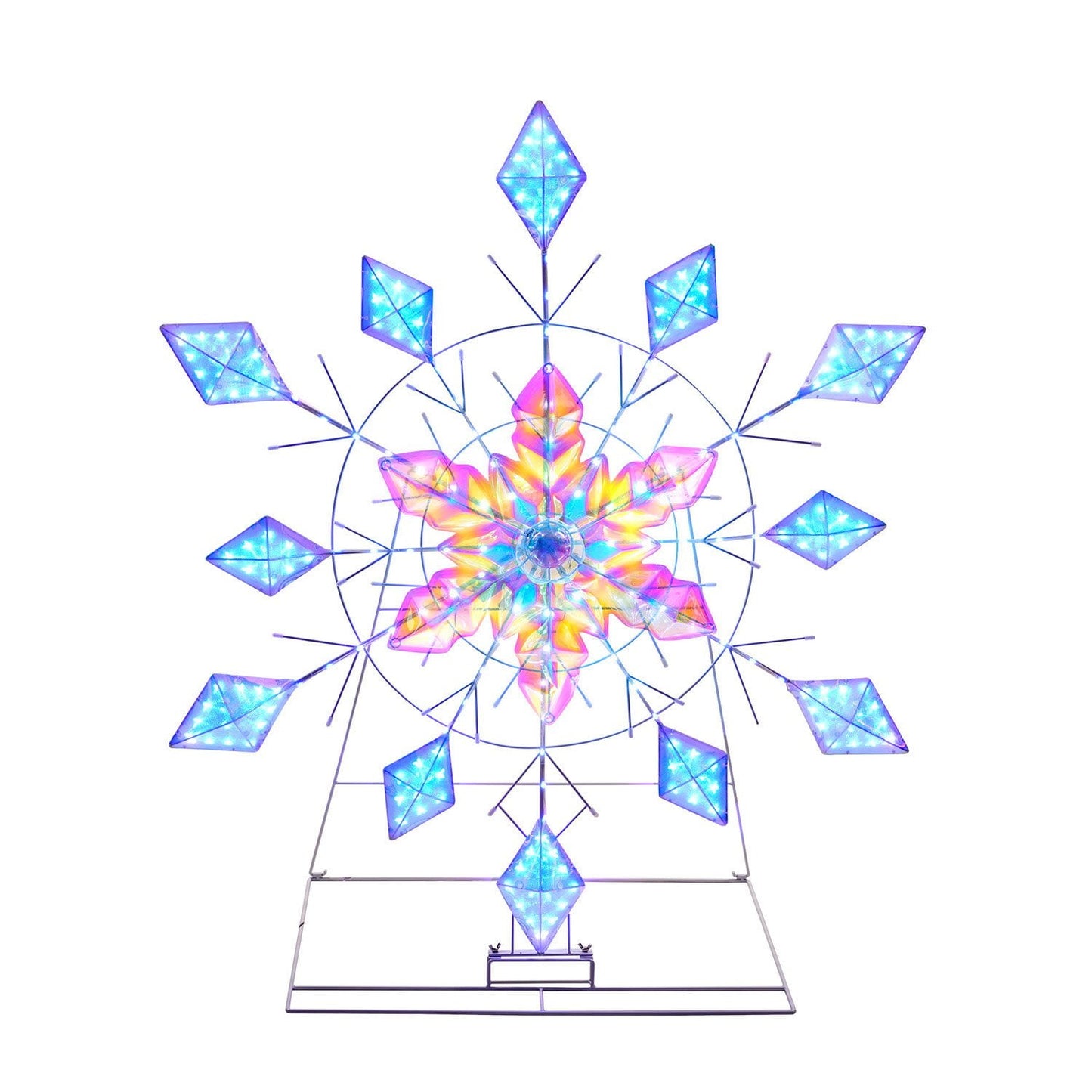 Member's Mark 48" Pre-Lit Color-Changing Snowflake | USA Decoration®