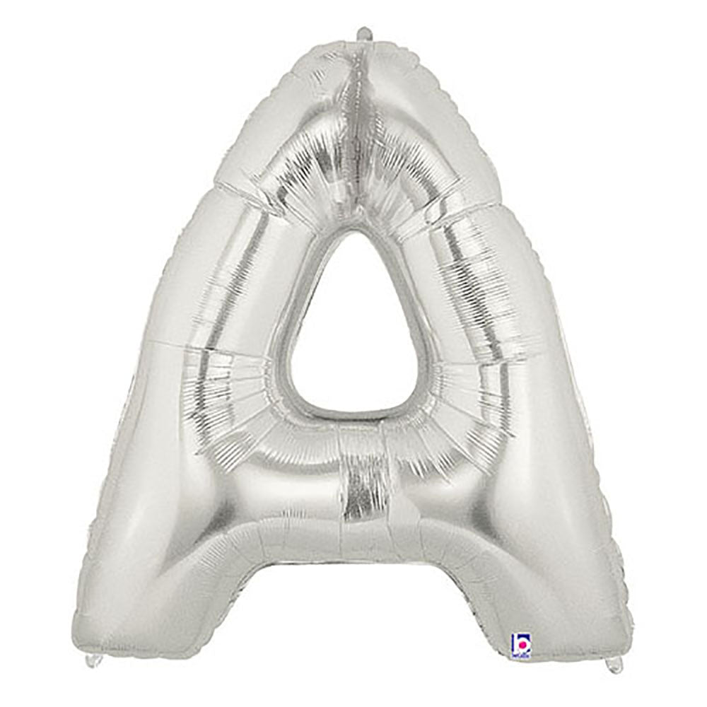 40 inch LETTER A - SILVER MEGALOON | USA Decoration®