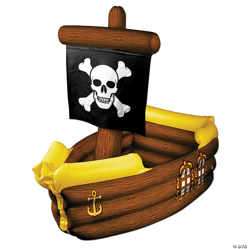 Inflatable Pirate Ship Cooler | USA Decoration®