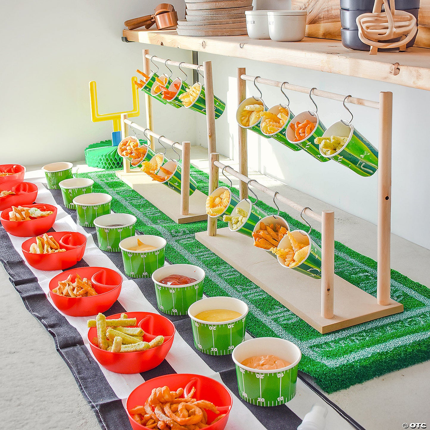 Black White Striped Table Runners - 3 Pc. | USA Decoration®