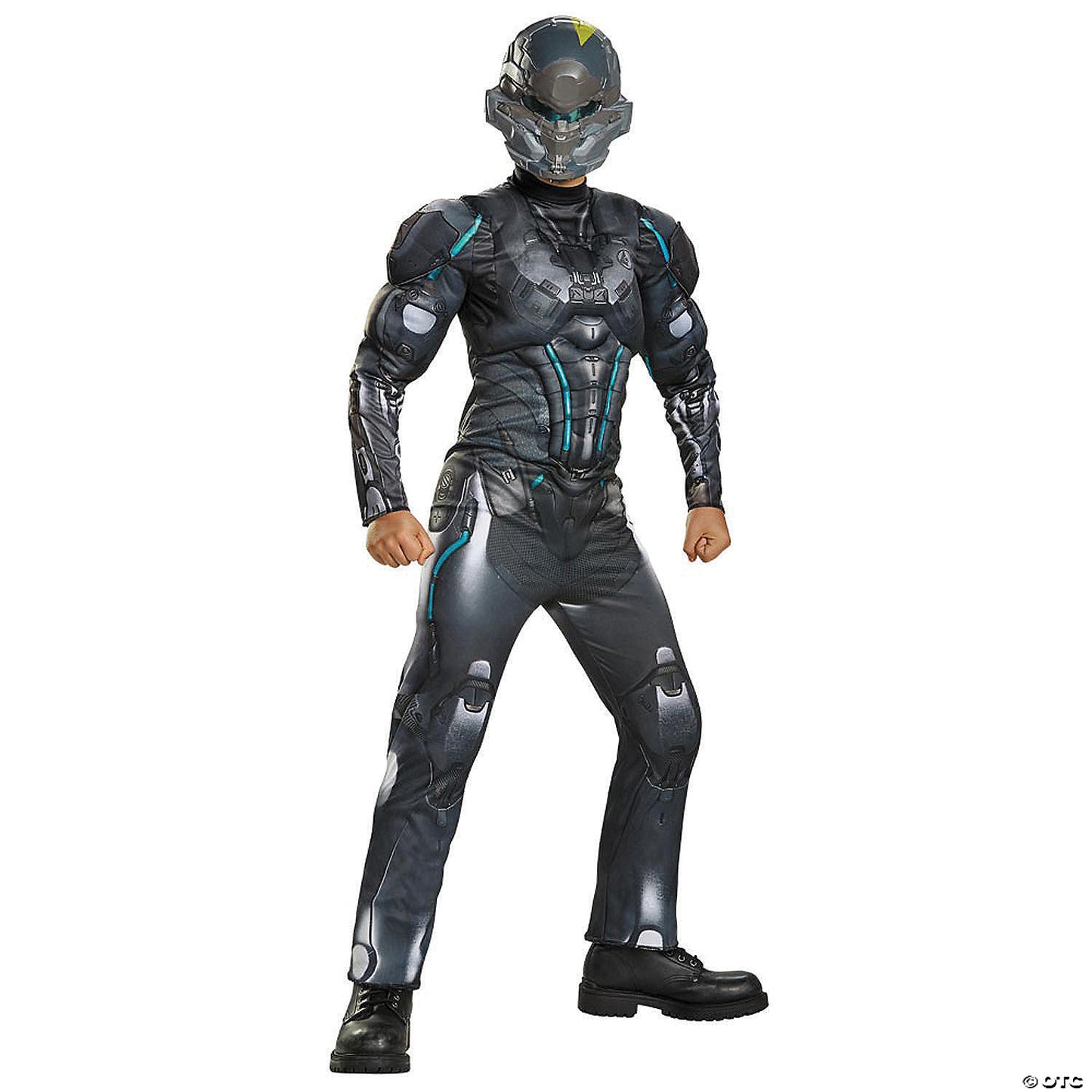 Boy's Muscle Halo Spartan Locke Costume | USA Decoration®