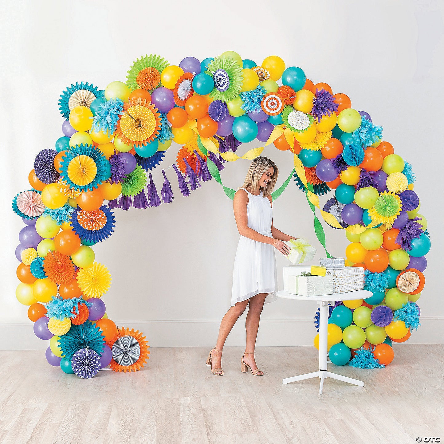 Bulk 144 Pc. Orange 11" Latex Balloons | USA Decoration®