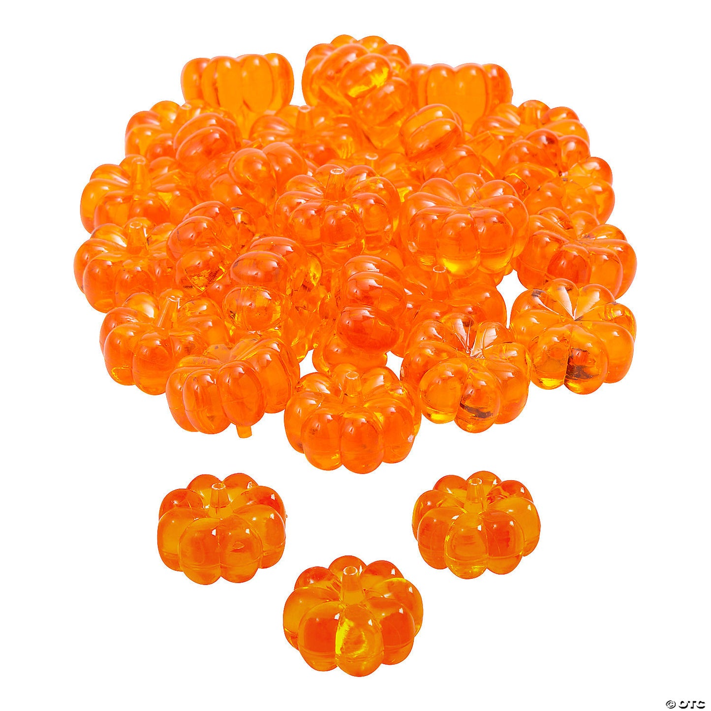 Bulk 48 Pc. Pumpkin Table Tossers