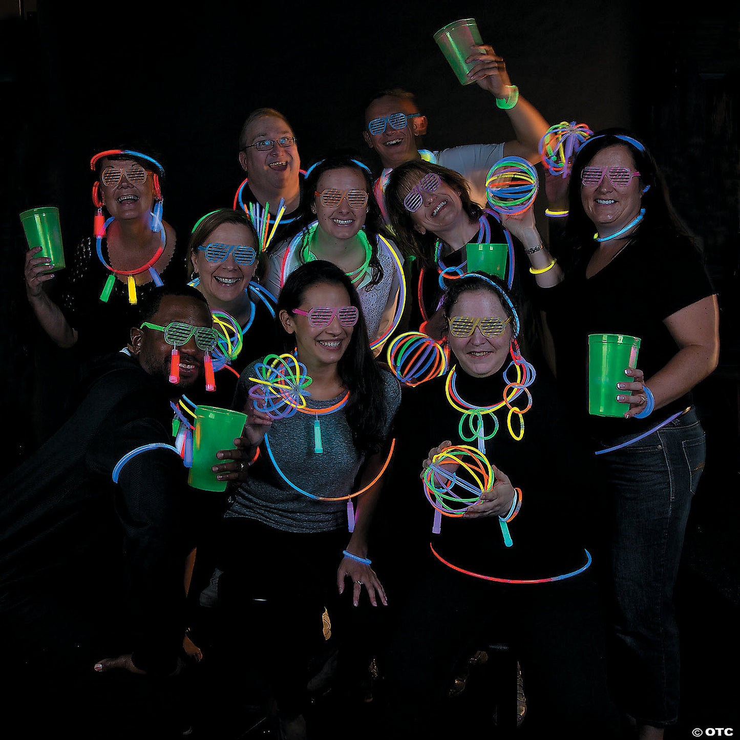 Bulk 50 Pc. Glow Bracelet Assortment | USA Decoration®