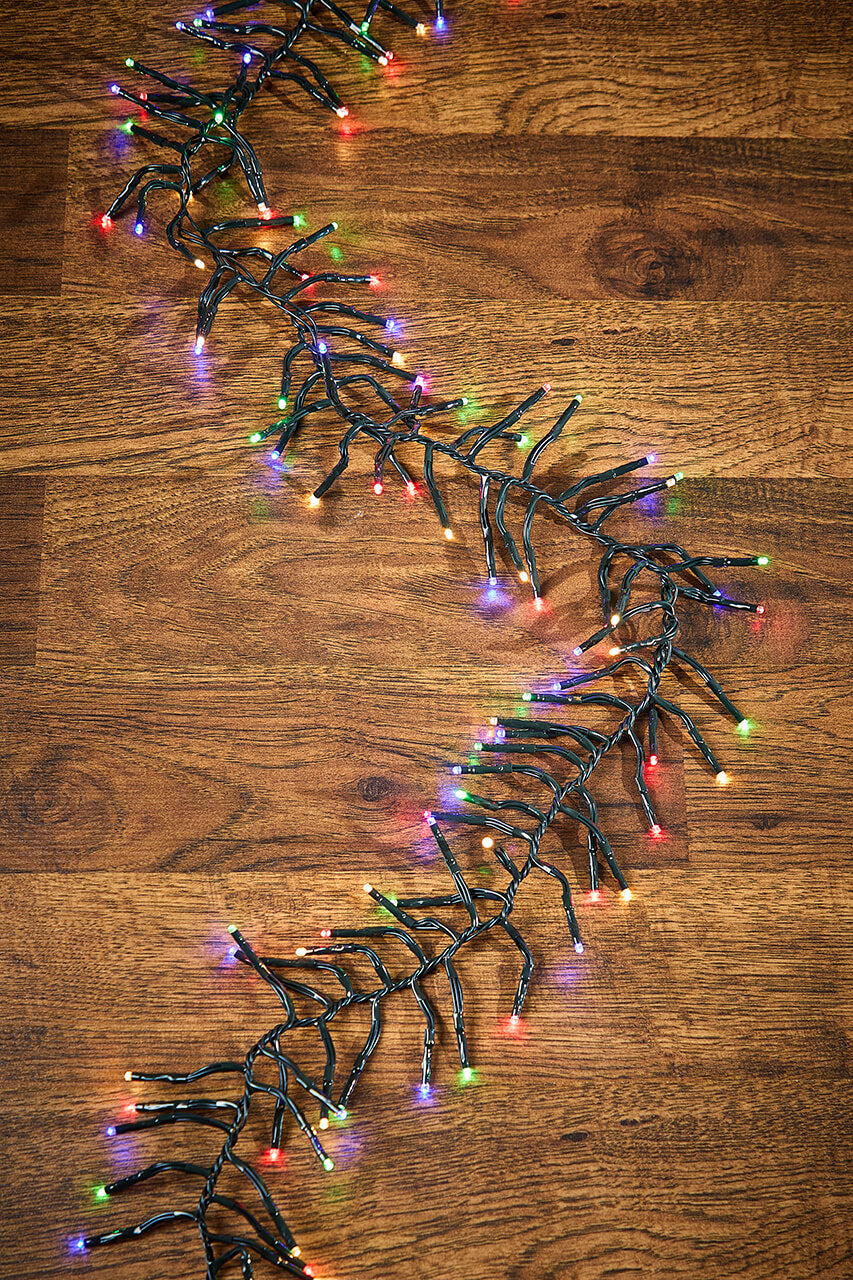 53' Platinum Elite Cluster Lights - 1560L Multi (Green Cord)