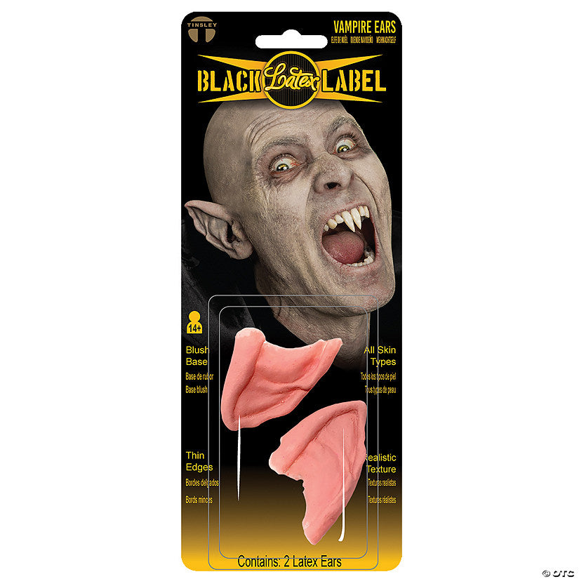 2 Piece(s): Vampire Ears Latex Ears | USA Decoration®