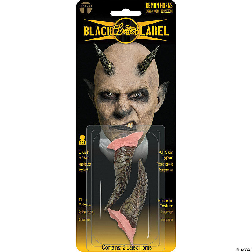 2 Piece(s): Demon Latex Horns | USA Decoration®