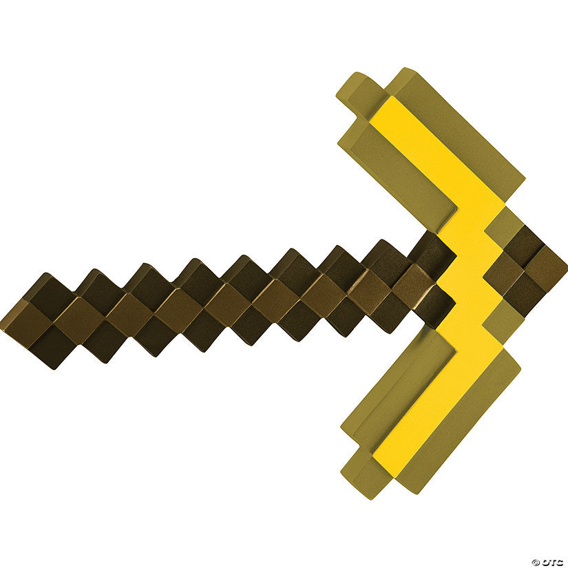 Minecraft™ Gold Pickaxe | USA Decoration®