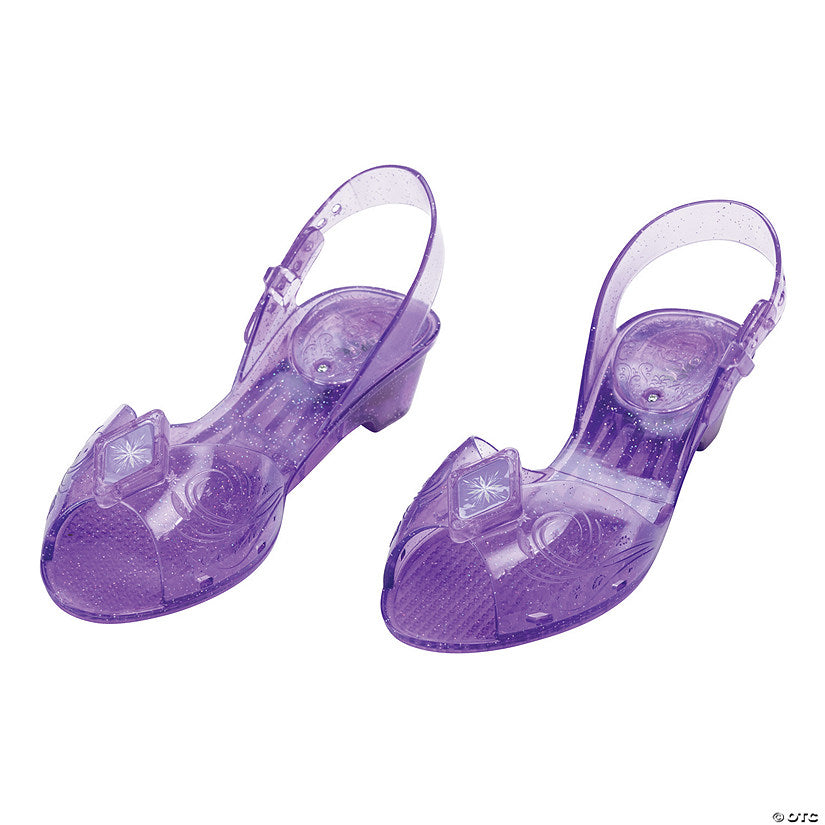 Girl's Disney's Frozen II Elsa Light-Up Shoes - Size 11-12