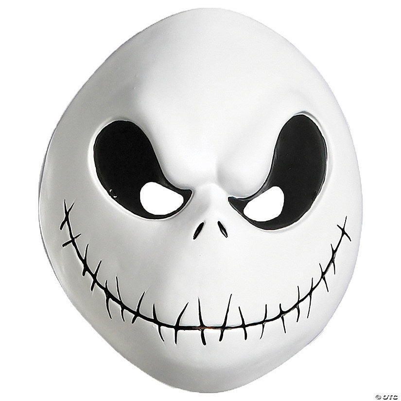 Adults The Nightmare Before Christmas Jack Skellington Vacuform Mask | USA Decoration®