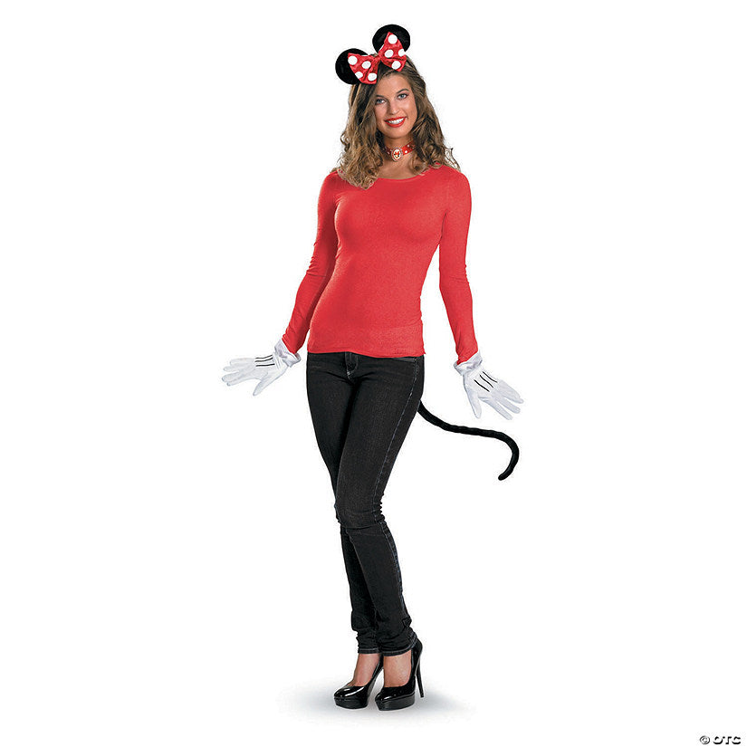 Women's Red Minnie Mouse Costume Kit - Standard | USA Decoration®