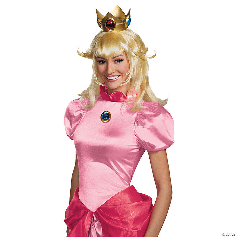 Adults Super Mario Bros.™ Princess Peach Wig | USA Decoration®