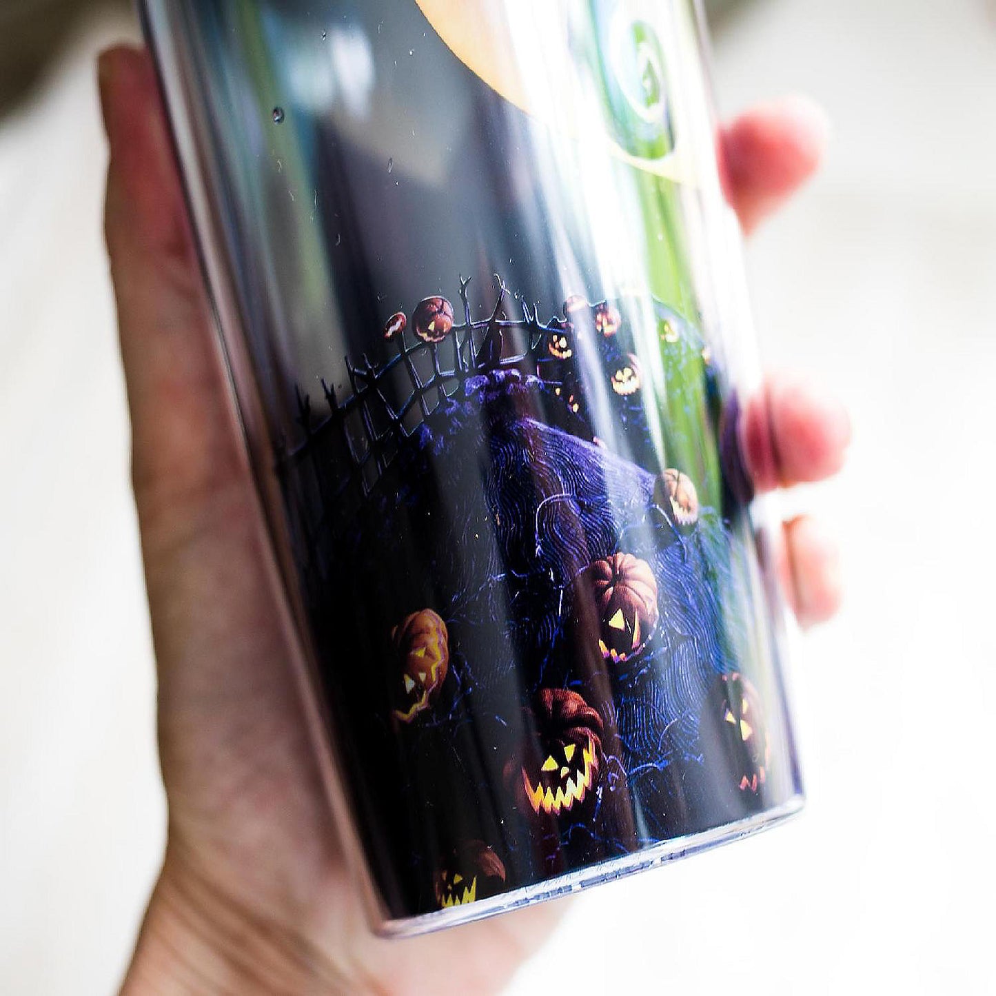Disney Nightmare Before Christmas Jack Spiral Hill Travel Tumbler 20 Ounces | USA Decoration®