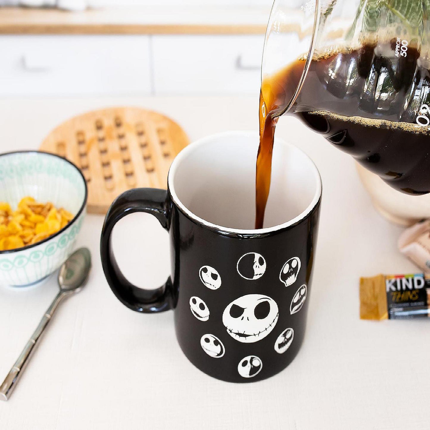Disney The Nightmare Before Christmas Jack Moon Phases Ceramic Mug 20 Ounces | USA Decoration®