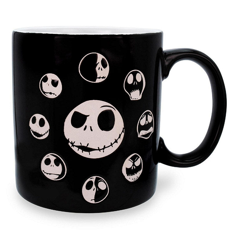 Disney The Nightmare Before Christmas Jack Moon Phases Ceramic Mug 20 Ounces | USA Decoration®