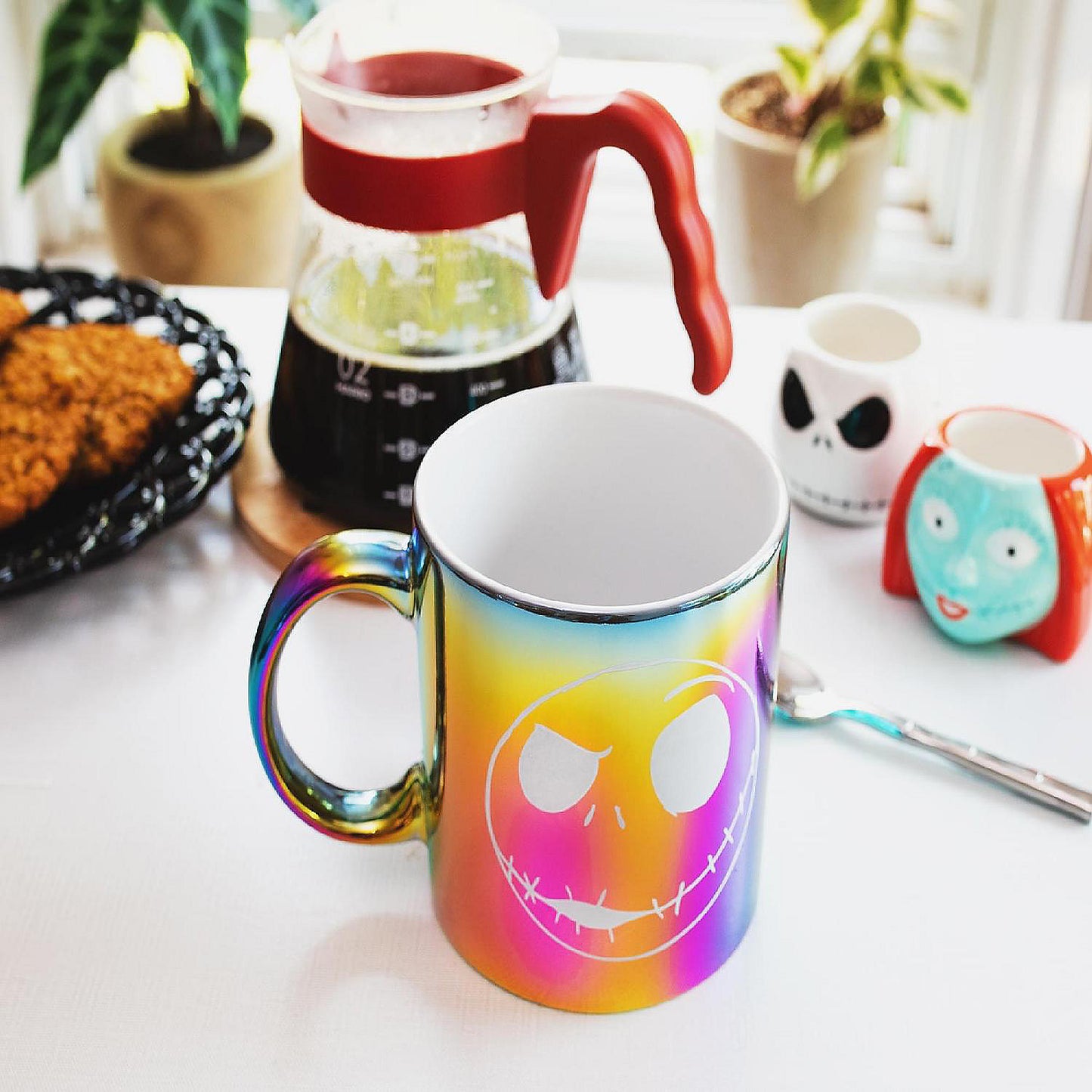 Disney The Nightmare Before Christmas Jack Skellington Electroplated Ceramic Mug | USA Decoration®