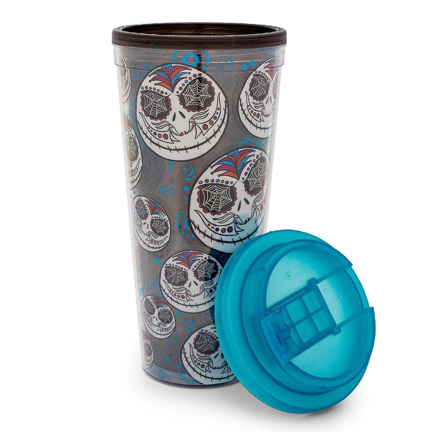 Disney The Nightmare Before Christmas Jack Sugar Skull Plastic Travel Tumbler | USA Decoration®