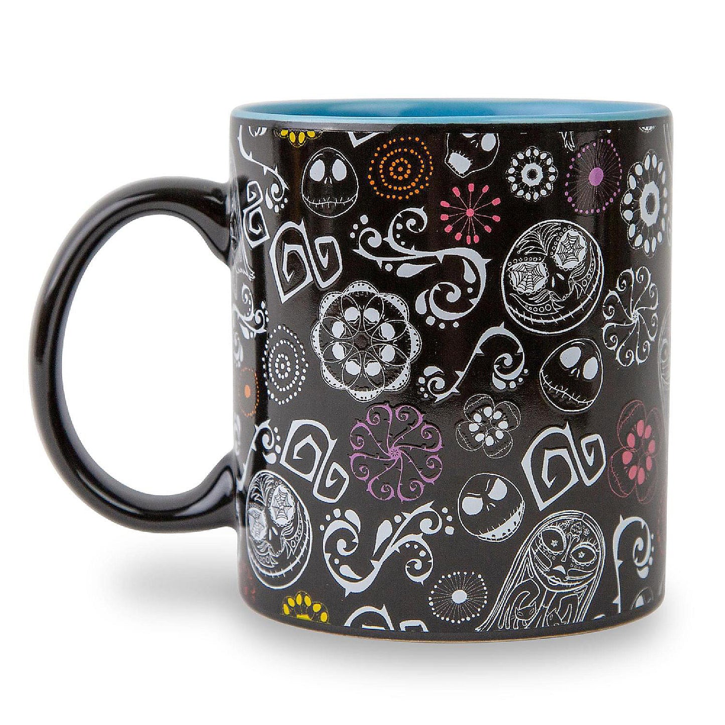 Disney The Nightmare Before Christmas Sugar Skulls Ceramic Mug Holds 20 Ounces | USA Decoration®