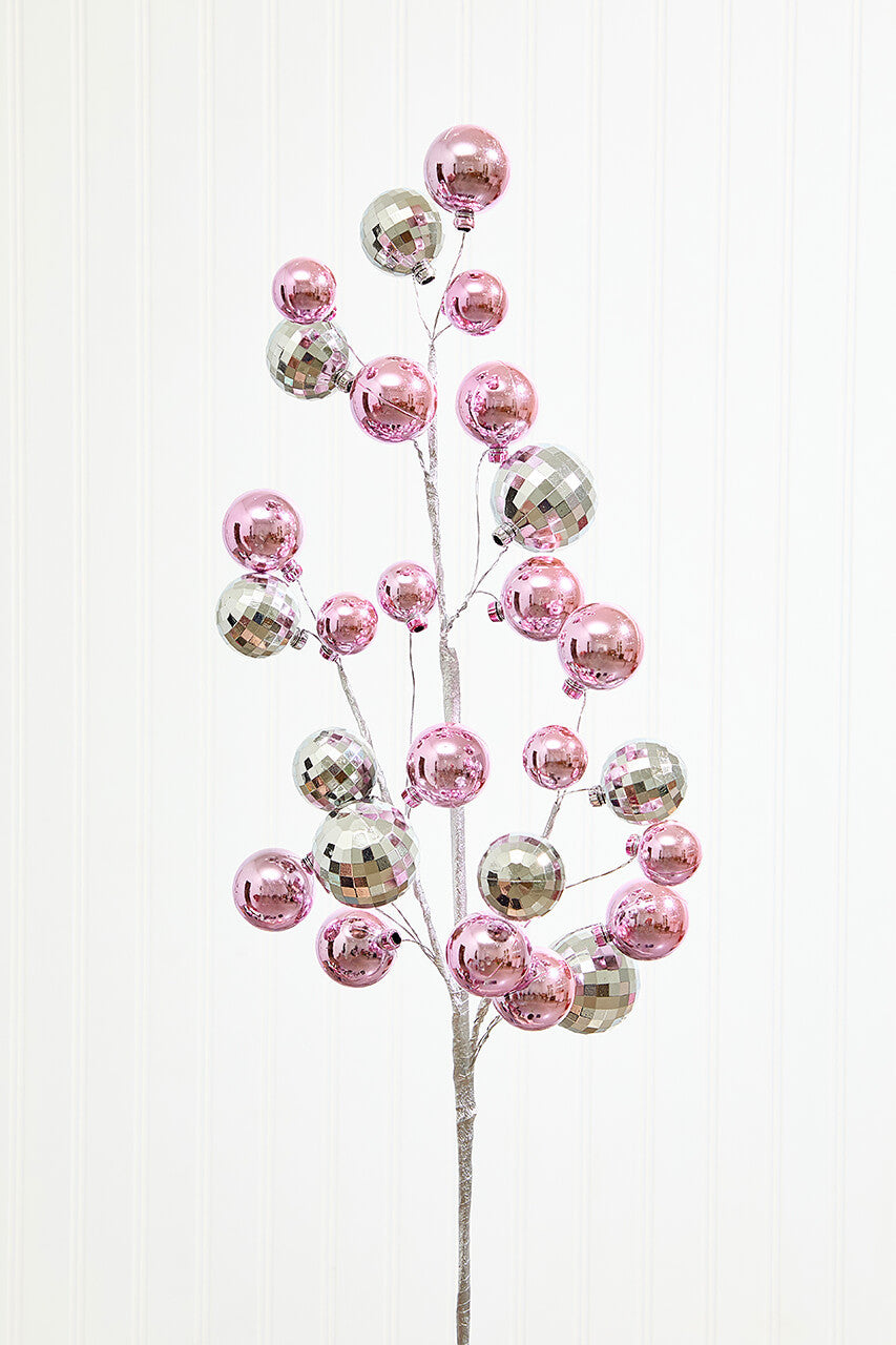 30" Disco Ball Spray Christmas Decoration