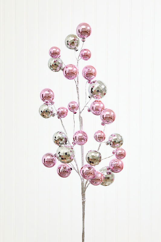 30" Disco Ball Spray Christmas Decoration