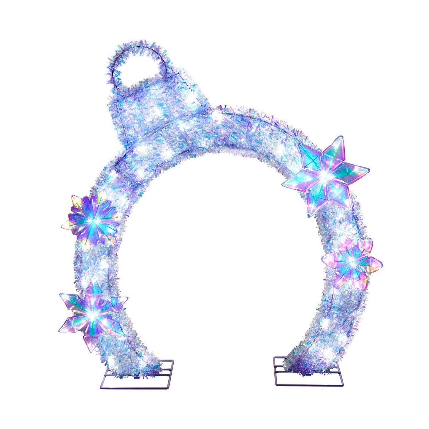 Member's Mark 48" Pre-Lit Iridescent Ornament Arch Décor | USA Decoration®