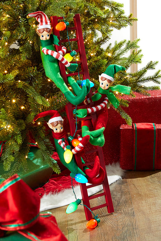 Mr. Christmas Elf Tree Trimmers LED Lighted Holiday Decor