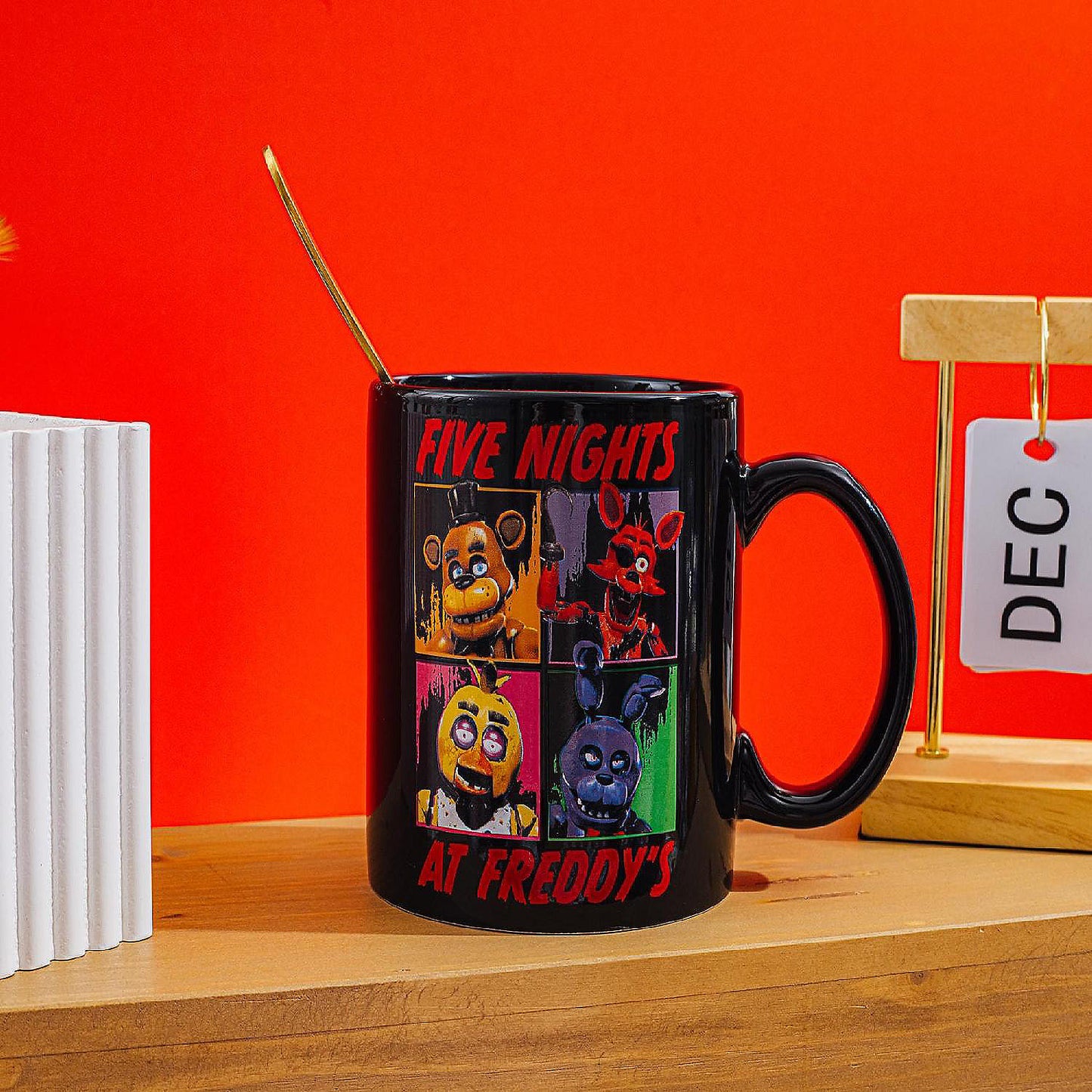 Five Nights At Freddy's Character Grid Ceramic Mug Holds 20 Ounces | USA Decoration®